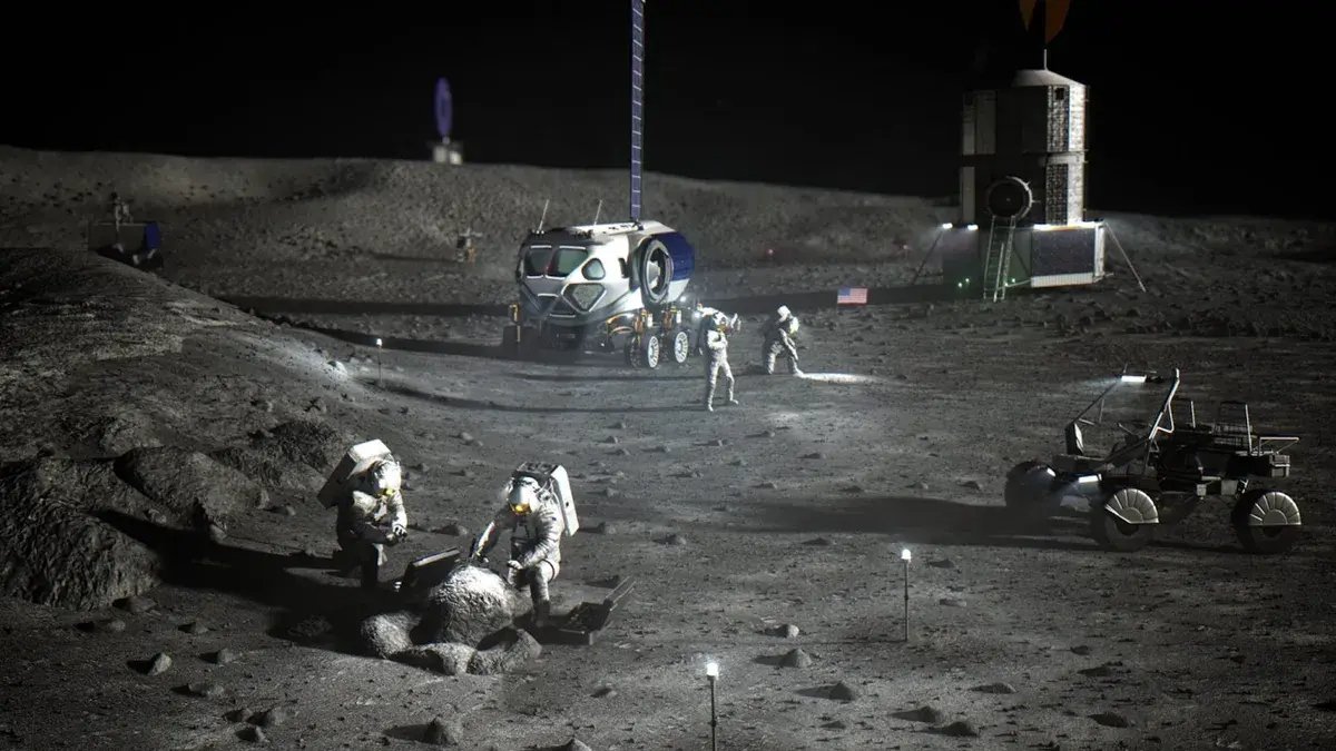 IBM, NASA NASA Moon base