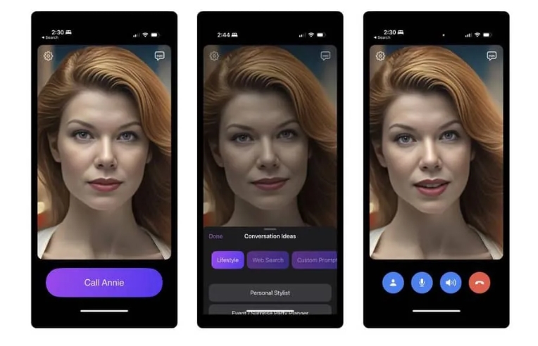 Застосунок Call Annie дає змогу розмовляти з ChatGPT по відеозв'язку