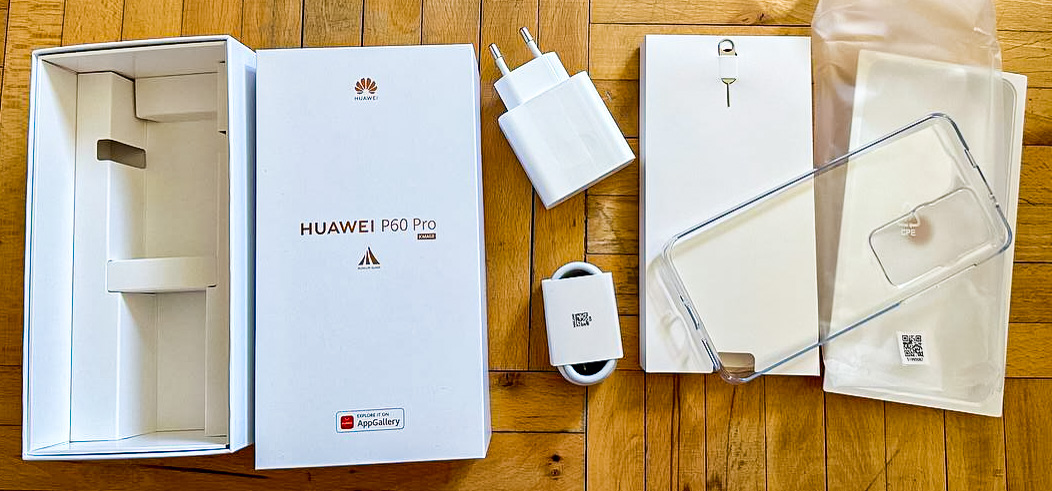 Huawei P60 Pro Қуттии кушода
