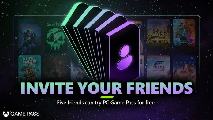 PC Game Pass Nodig je vrienden uit