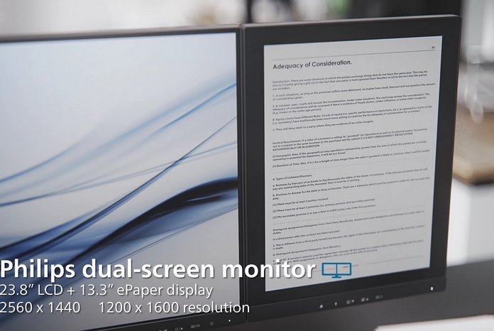 Philips 1440p E-ink