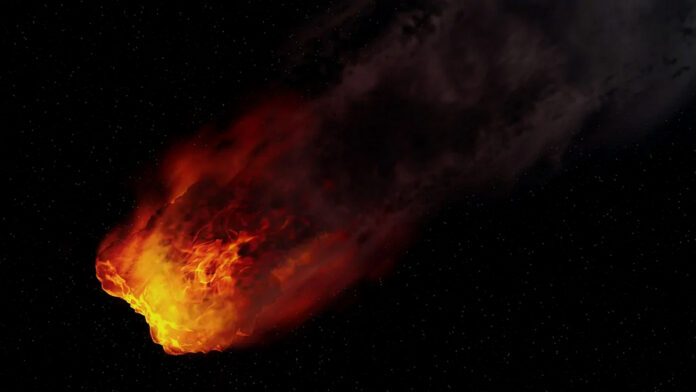 punainen asteroidi