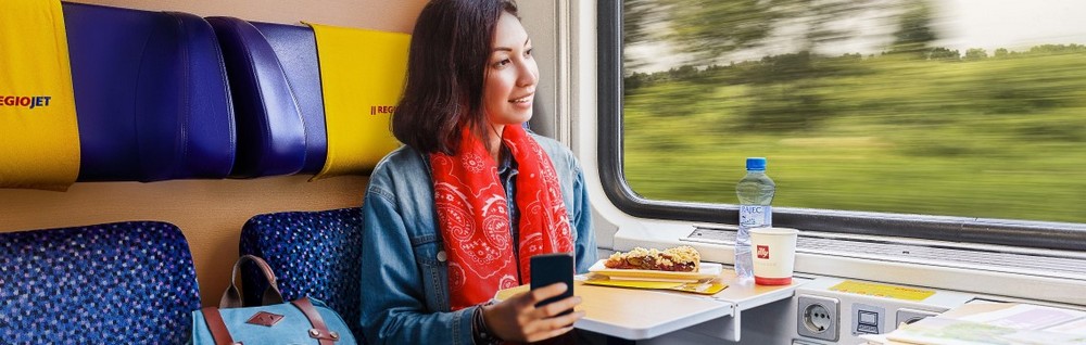 チェコの鉄道レジオジェットがプラハからウクライナのいくつかの都市までのシングルチケットを導入