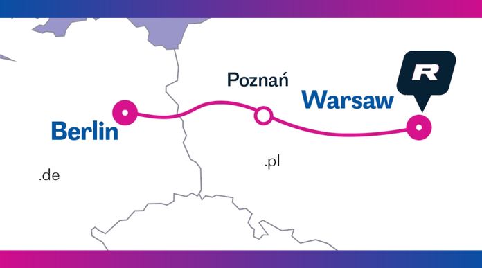 RETN запускає оптоволоконний маршрут, що з'єднує Берлін, Познань та Варшаву