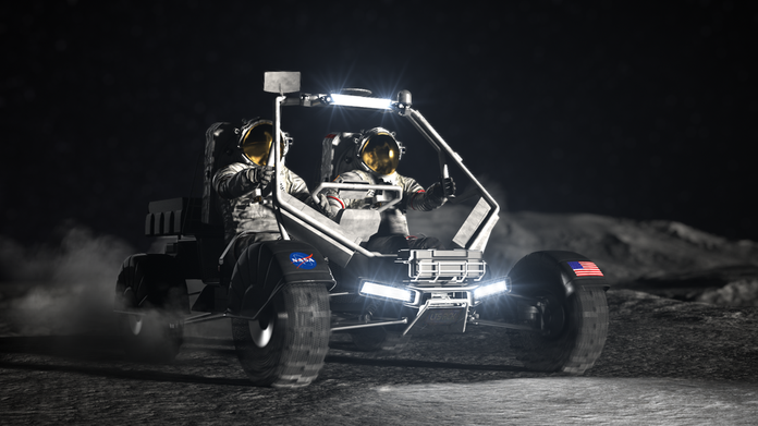 Måne-roveren for Artemis-oppdrag vil bruke prinsippet til Mars-rovere