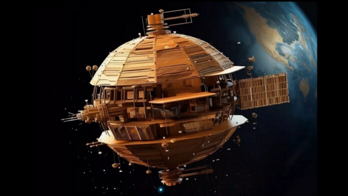 Dřevěný satelit