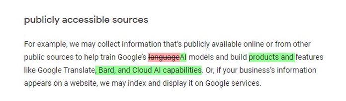 Google оновила політику: тепер ваші дописи використовуватимуть для навчання ШІ