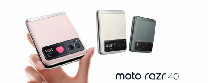 Nowa Motorola RAZR 40 to wyjątkowy składany smartfon, który aż chce się trzymać w dłoni. Elegancki, z obudową wykończoną szkłem oraz wegańską skórą, dostępny jest w trzech inspirujących kolorach Pantone.