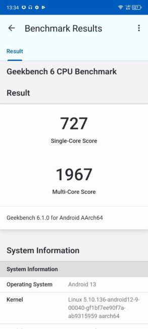 Infinix NOTE 30 Pro benchmarks