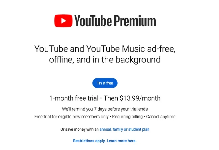 YouTube Premium