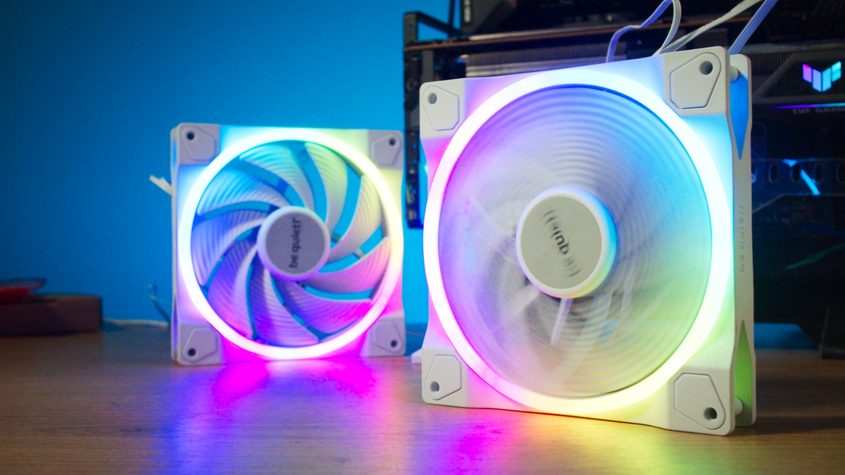 be quiet! Wings Light White 140 RGB