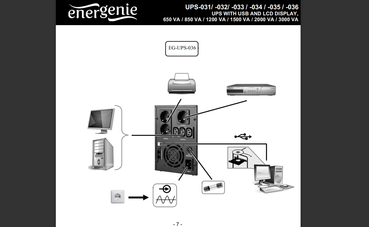 EnerGenie EG-UPS-035