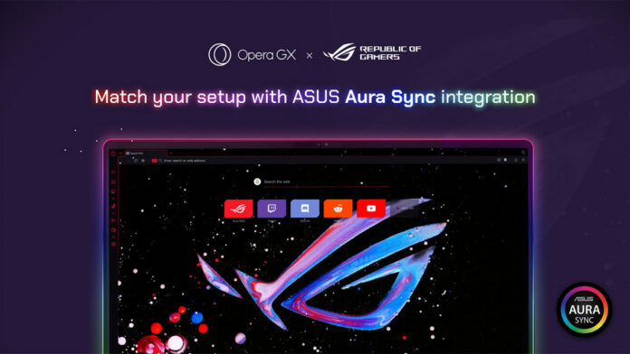 Opera GX ROG Edition