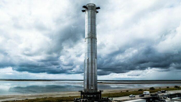 SpaceX's Starship Booster 9