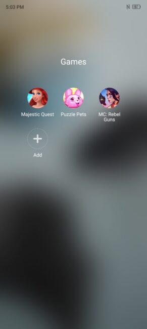 ZTE Blade Screenshot ng V40 Design - UI 2