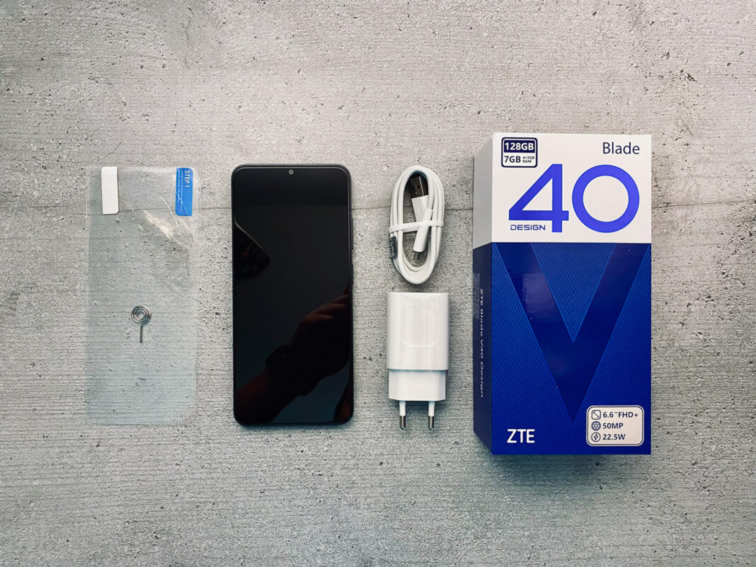 Custodia In Silicone Morbidissimo Per ZTE Blade V40s - DQG KE16 - Cover Antiurto Ultrasottile - TPU Nero - Protezione Precisa E Leggera