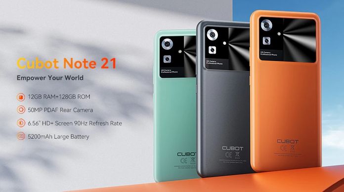 CUBOT NOTA 21