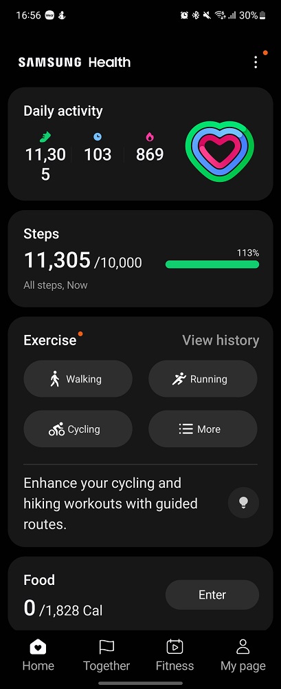 Galaxy Watch6 Classic-Samsung Health