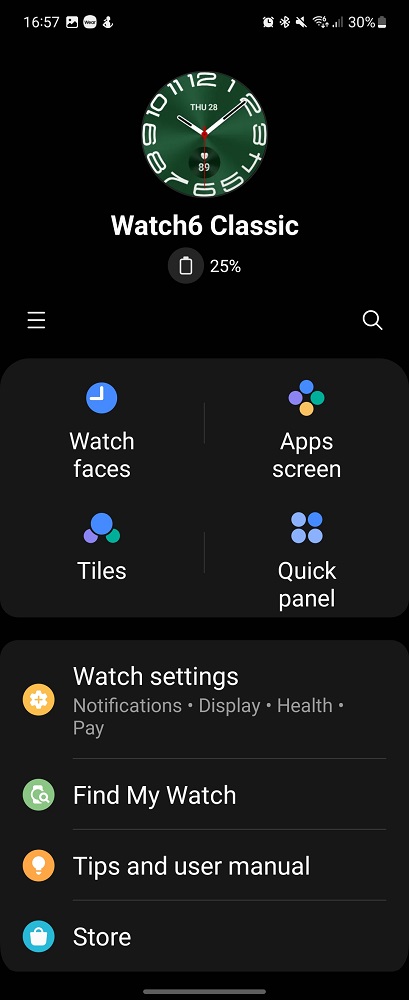 Galaxy Watch6 Manager
