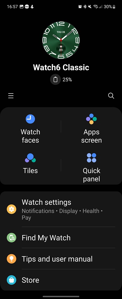 Galaxy Watch6 管理器