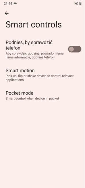 Cubot Note 21 gebruikersinterface