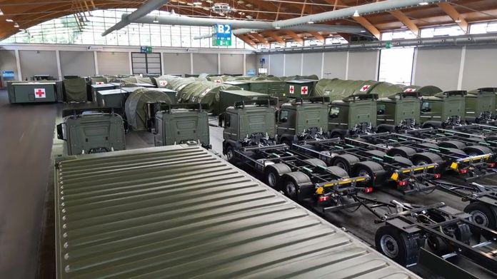 Компанія Rheinmetall передає Україні мобільний польовий шпиталь