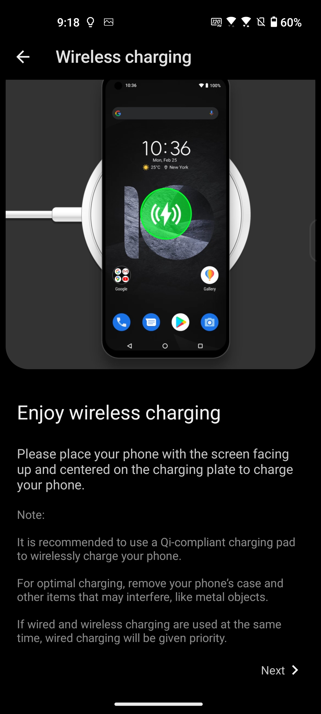 Zenfone 10 wireless charging