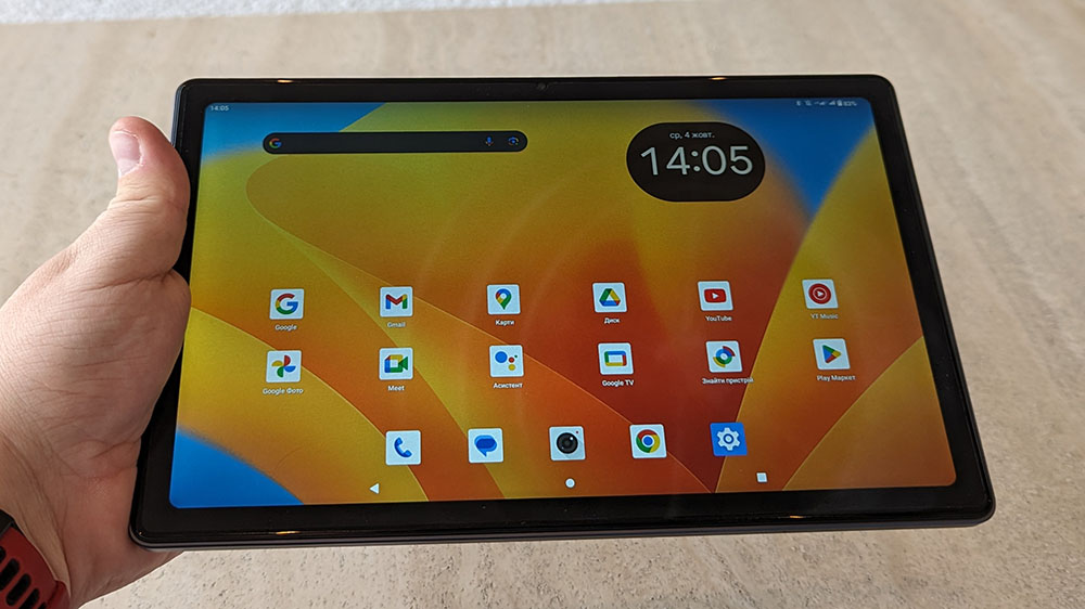 Cubot Tab 40 screen