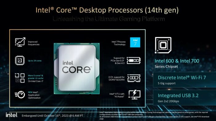 ميزات Inet Core 14 Gen الجديدة