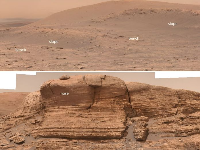 NASA's Curiosity-rover heeft nieuw bewijs gevonden van oude rivieren op Mars