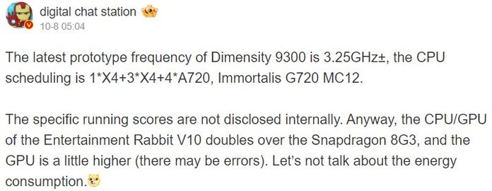 MediaTek Dimension 9300