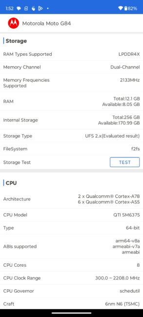 Gluaisteán G84 5G