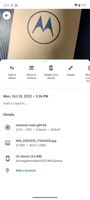 Moto G84 5G