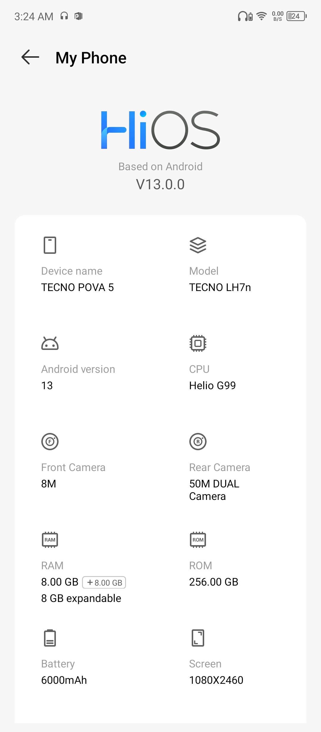 Tecno Powa 5