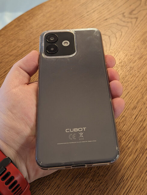 Cubot Note 40 ქეისი