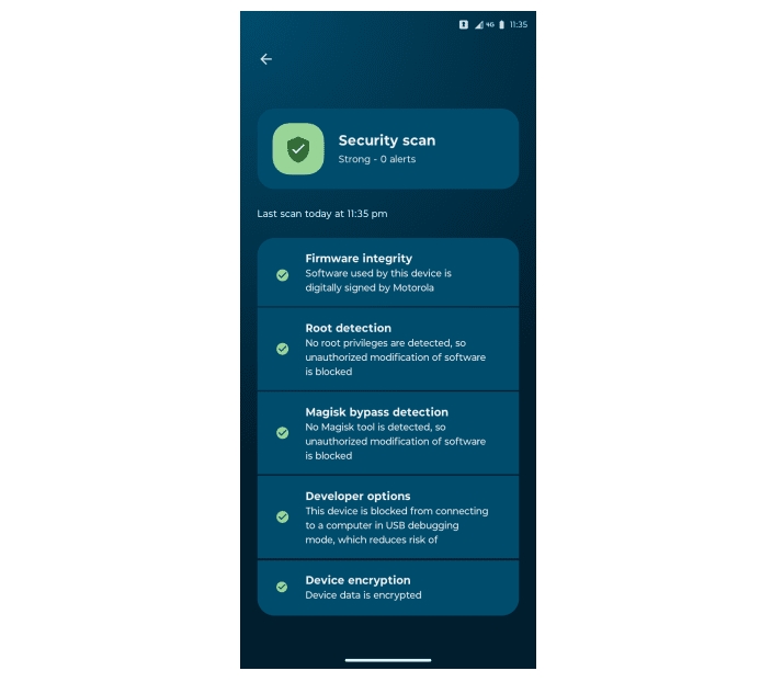 Motorola Moto Secure