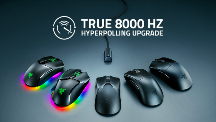 Razer 8 кГц дауыс беру жылдамдығы