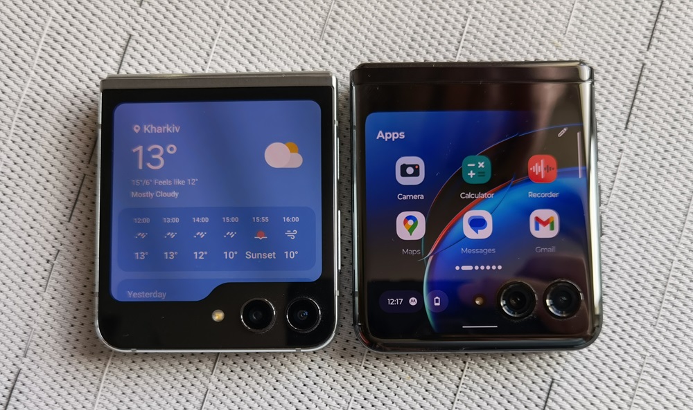 Samsung Galaxy Flip5 vs Motorola Razr 40 Ultra