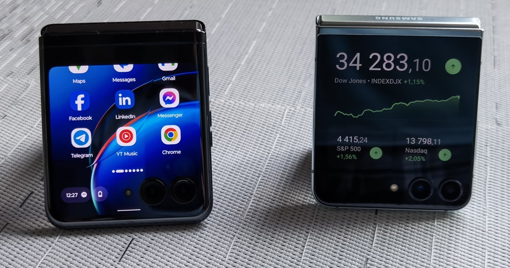 Samsung Galaxy Flip5 vs Motorola Razr 40 Ultra