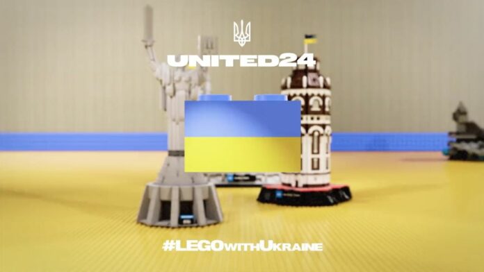 UNITED24 LEGOwithUKRAINE