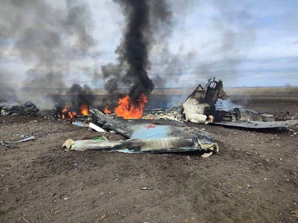 Повітряні сили на південному напрямку знищили три російські Су-34