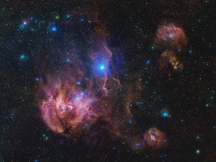 The Running Chicken Nebula IC 2944