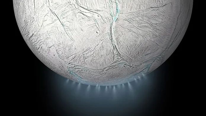 Icy Plumes on Enceladus