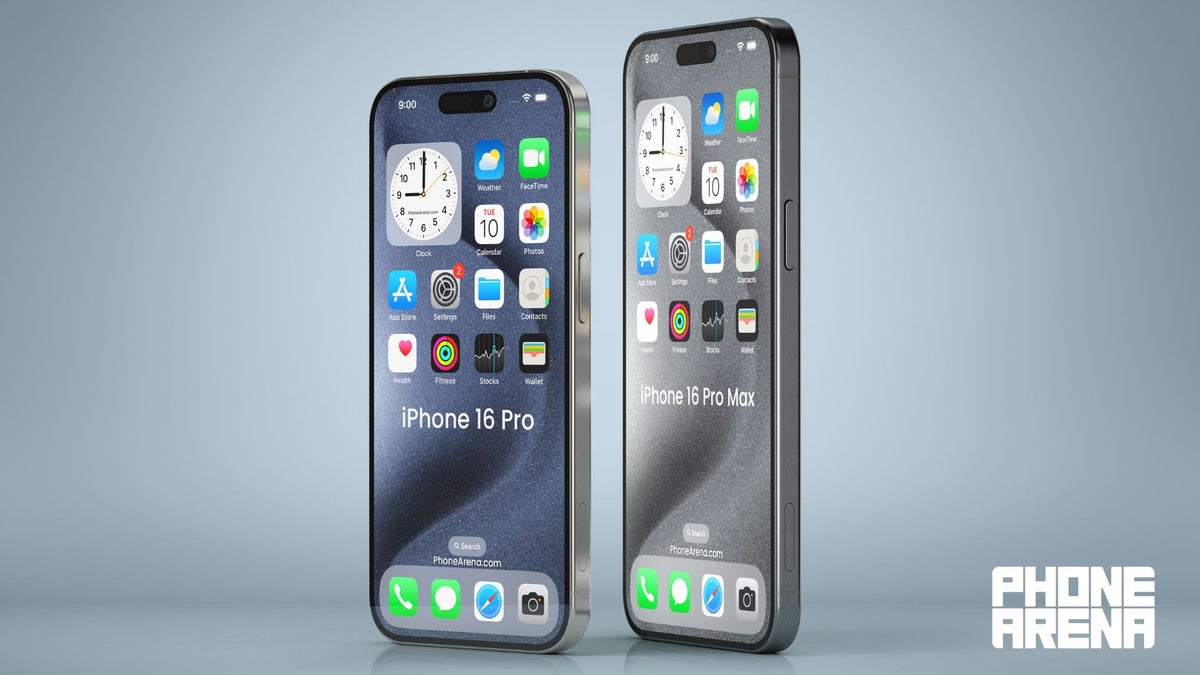 iPhone 16 series renders