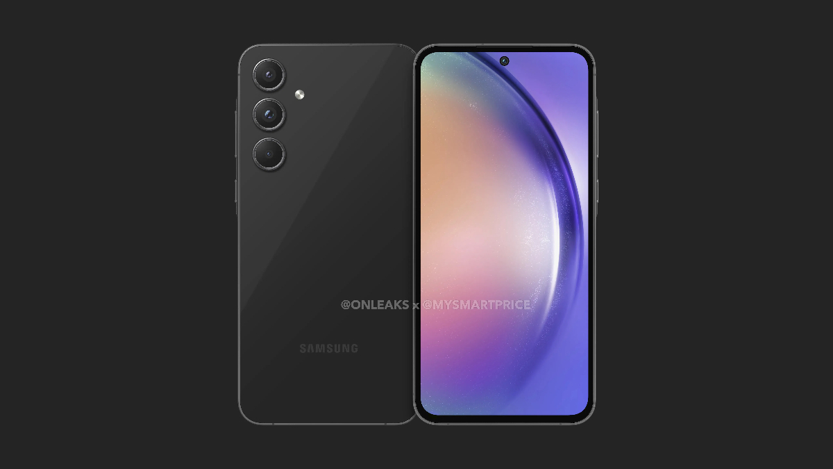 Samsung Galaxy A55 CAD-based design renders