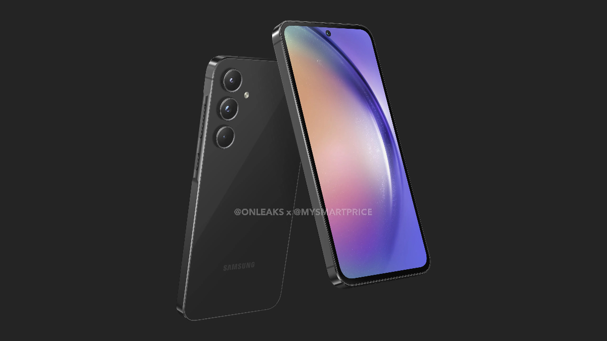 Samsung Galaxy A55 CAD-based design renders