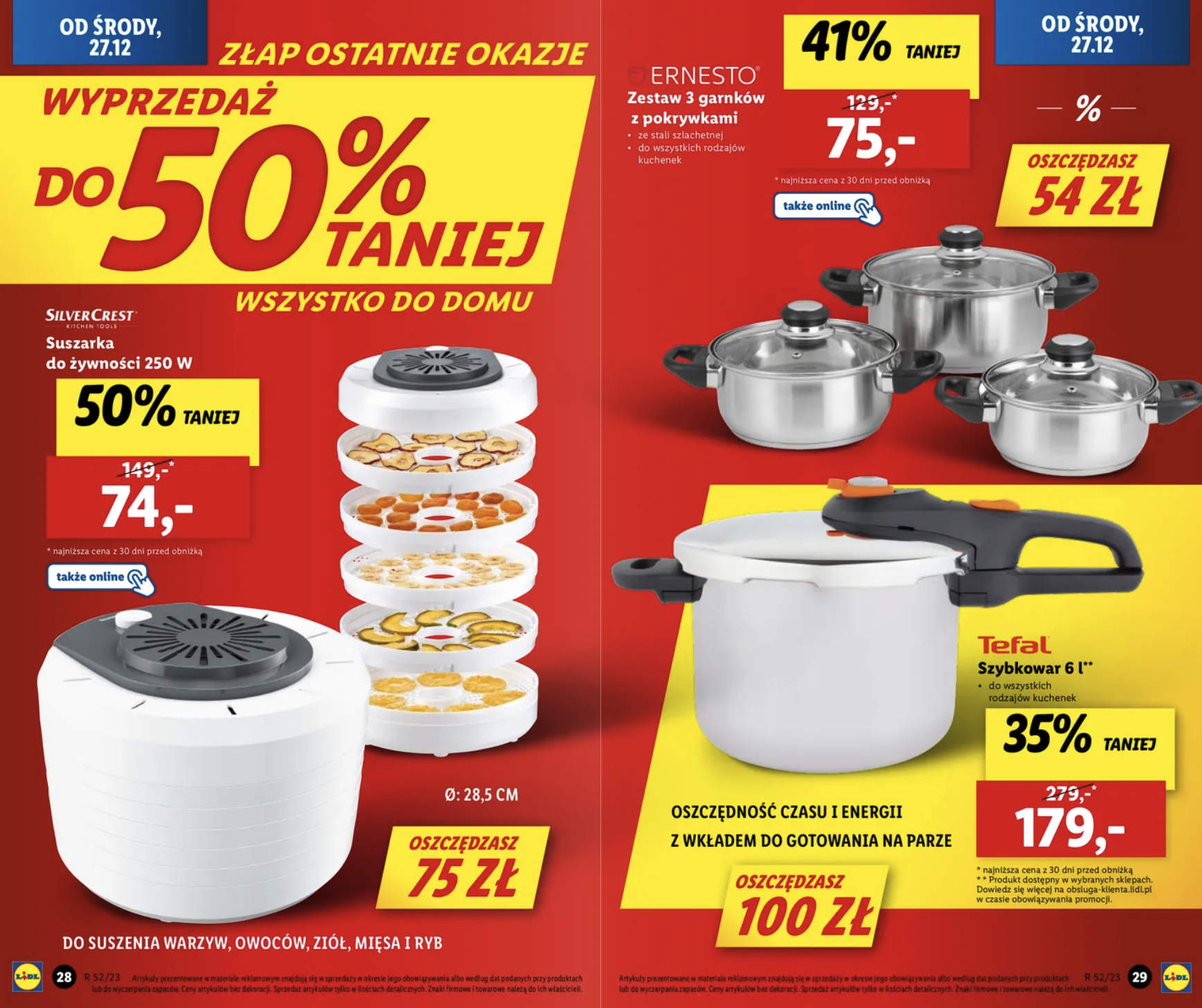 w LIDLu – świąteczne rabaty do 50%! w LIDLu – świąteczne rabaty do 50%!