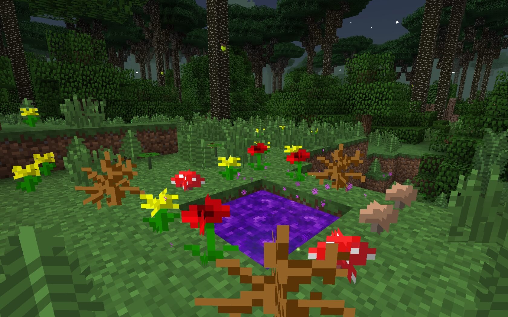 The Twilight Forest mod for Minecraft on PC