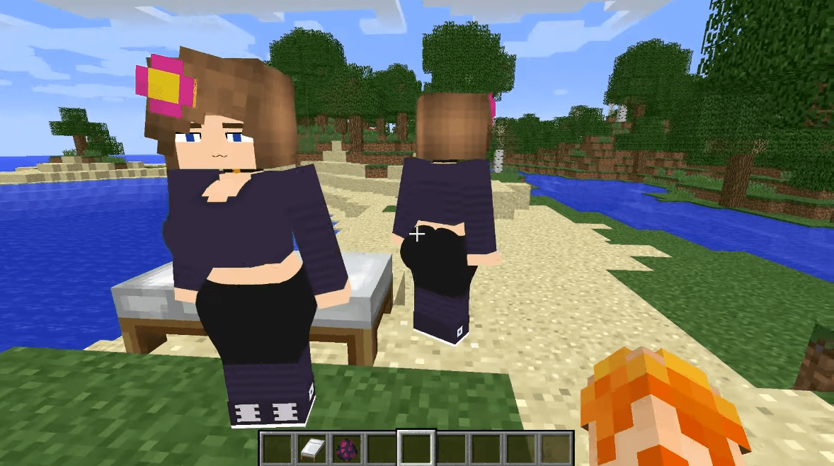 Jenny mod for Minecraft PE on Android Jenny mod for Minecraft PE on Android