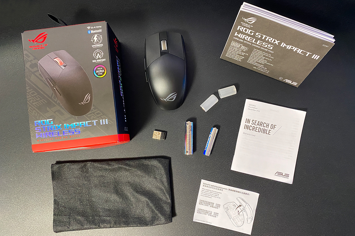 ASUS ROG Strix Impact III Wireless